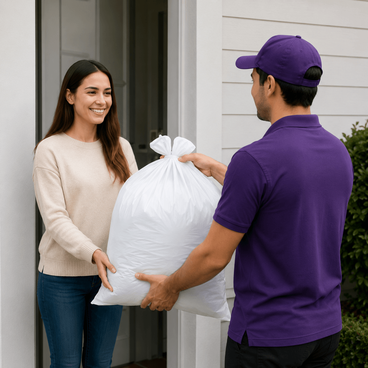 Laundry delivered to your door
